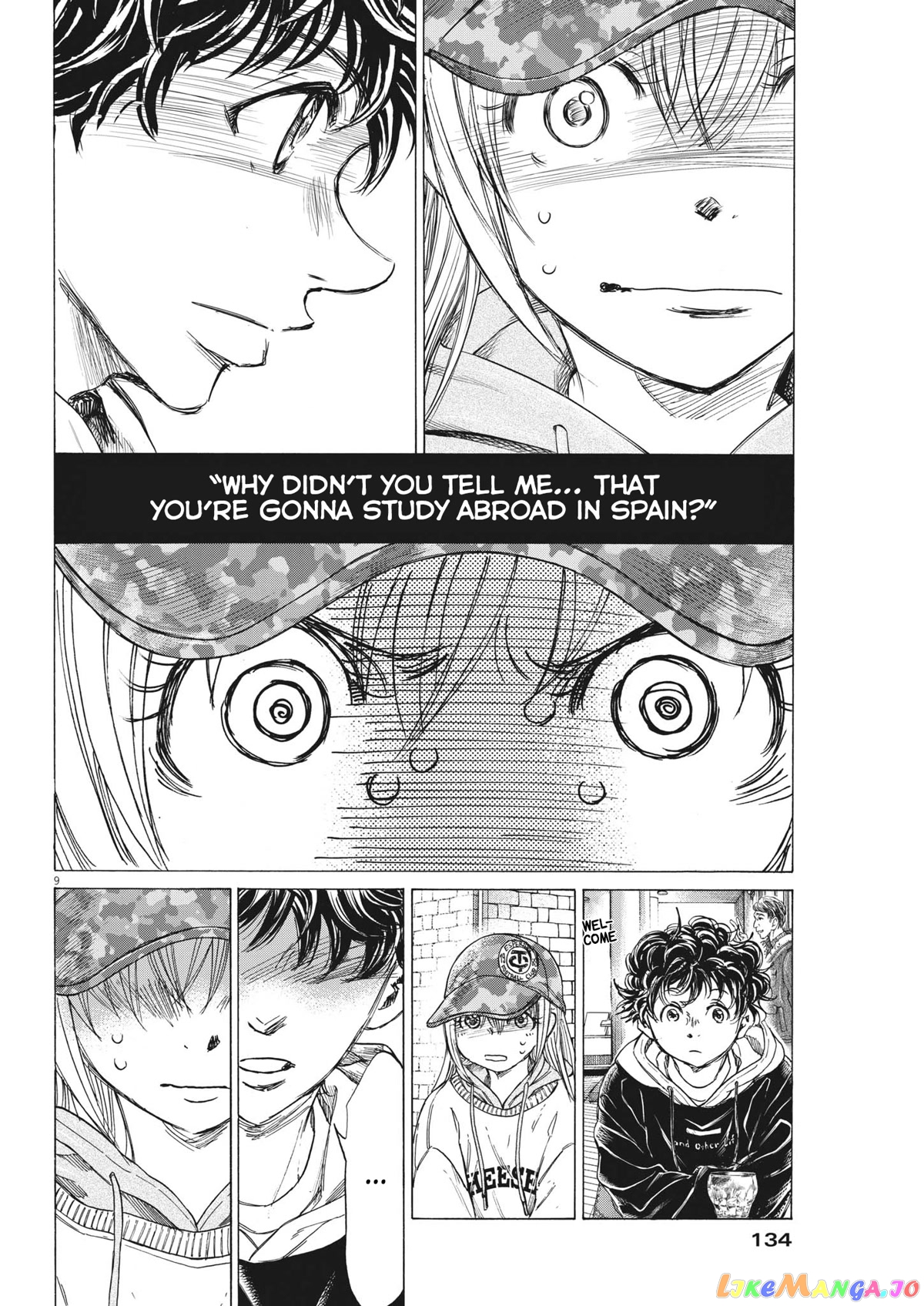 Ao Ashi, Chapter 321 image 11